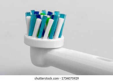 Electric Toothbrush On A White Background