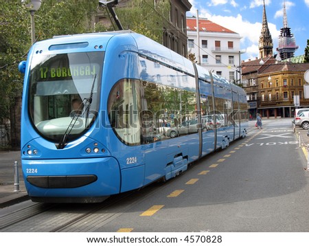 Electric trains in Zagreb
