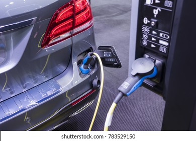 Electric Vehecle ( EV ) Charger ; Selective Focus
