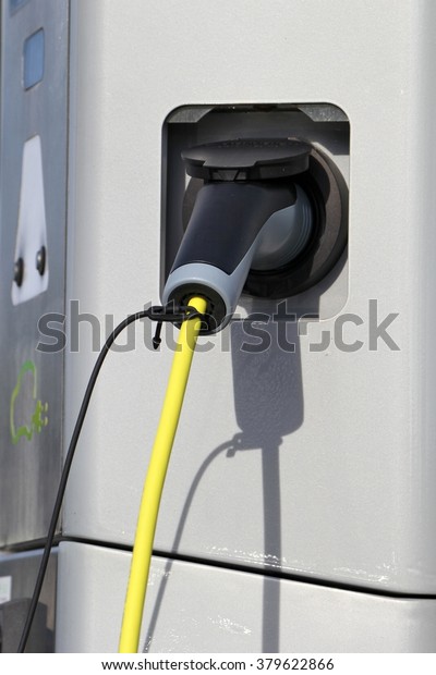 electric vehicle charging\
station