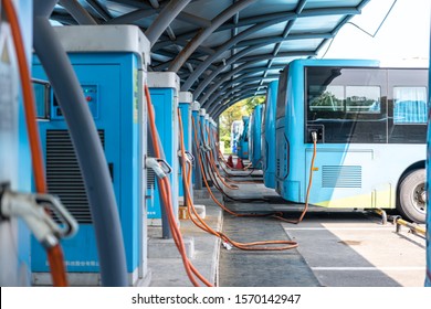 Electric Vehicle Charging Station In Shanghai China