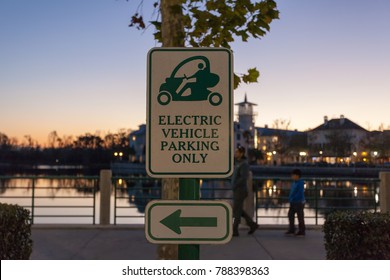 Electric Vehicle Parking Only