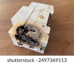 electrical accident blown fuse safety hazard