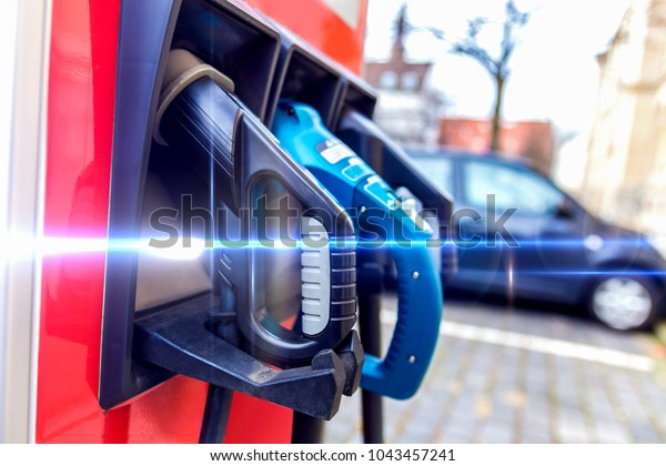 electrical car charging\
station