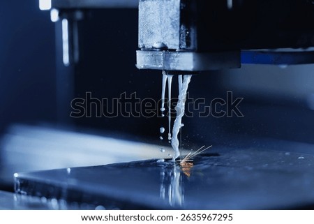 Electrical discharge cutting cnc machine, precision metal manufacturing technology.