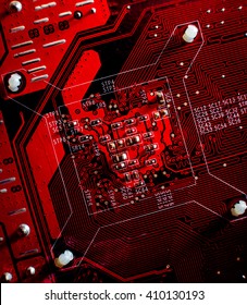 Electrical equipment. Background and texture