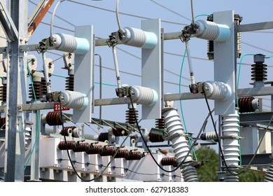 Electrical Insulation Switches Power Plant Stock Photo (Edit Now) 627918410