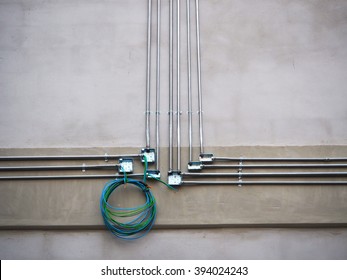 electrical junction boxes with conduit pipe connection