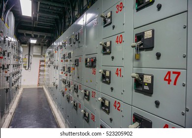 Electrical Panel Board Motors Control