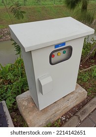 Electrical Panel Box Outdoors, In The Garden