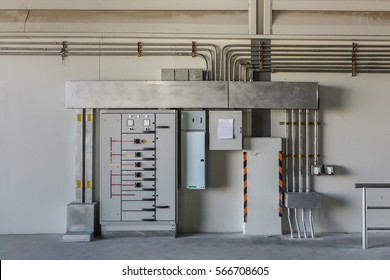 Electrical panel for control and distribute electrical power system in building
