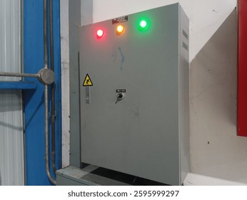 electrical panel Current source Lights in the factory