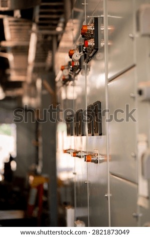 Electrical Panel in Mechanical Room with lights on overheat