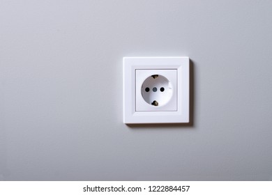 Electrical sockets on a wall