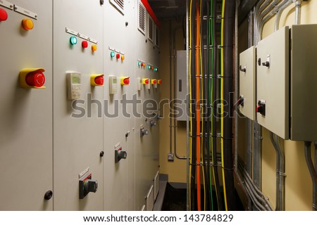 Electrical switch gear and circuit breakers are usually securely locked in the control rooms of new commercial buildings