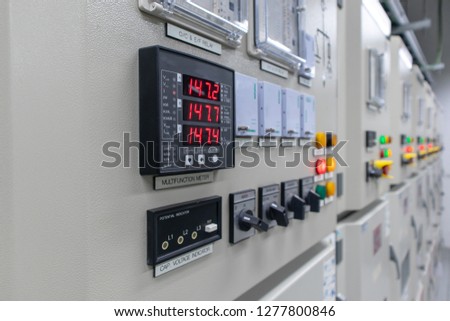 Electrical switch gear high Voltage motor control center cabinet in power plant,Breaker module,Electrical selector switch,button switch