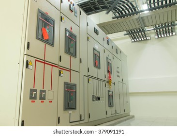 Electrical Switchgear Industrial Electrical Switch Panel Stock Photo ...