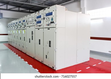 Electrical Switchgear In Substation