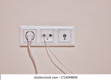 Antenna Wall Outlet High Res Stock Images Shutterstock