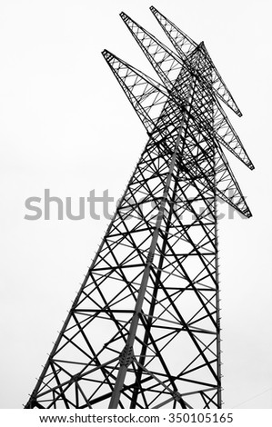 Similar – Image, Stock Photo on the air Energy industry