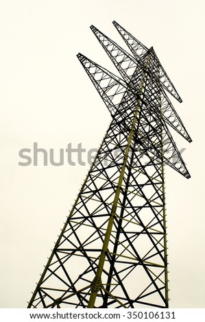 Image, Stock Photo Energy giants in the fog