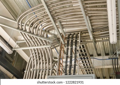 Electrical Wiring Conduit Electrical Tubing Used Stock Photo 1222821931 ...