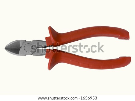 Electrician Pliers. Include clipping path