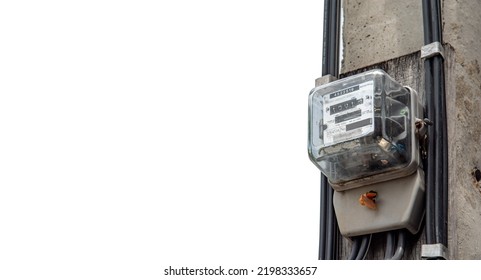 The Electricity Meter Measures The Cost Of Electricity, Converts The Energy Into Cost Money.