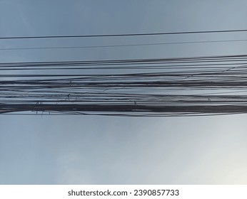 electricline powerr cyberspace energy cable - Shutterstock ID 2390857733