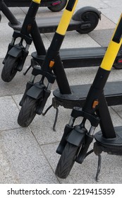 Electro Scooter In The City Details