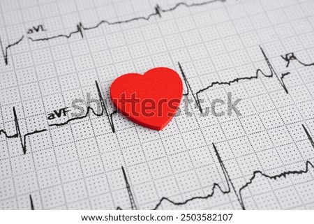 Electrocardiogram (ECG), heart wave, heart attack, cardiogram report.
