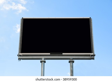 Electronic Billboard Display With Copy Space