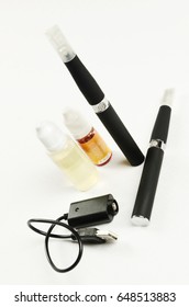 Electronic Cigarette, Detail And Components. E-cigarette Business