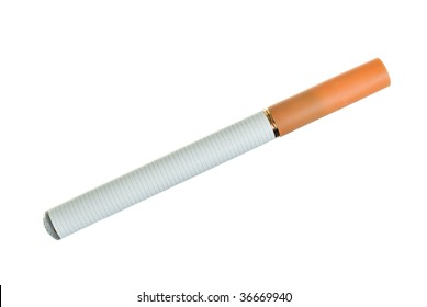 Electronic Cigarette Over White Background Stock Photo 36669940 ...