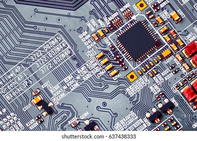 Electronic Circuit Board Close Stock Photo 637438333 | Shutterstock