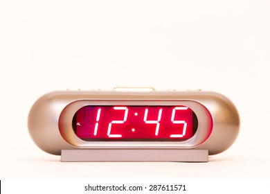 red light digital clock