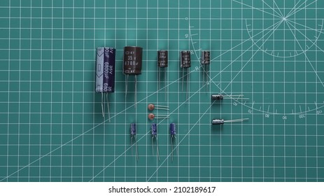 Electronic Components Classified As Active Components Are Diodes, Transistors And ICs (Intragrated Circuits) Which Are Made Of Semiconductor Materials Such As Silicon, Germanium, Selenium And Metal Ox