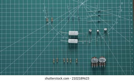 Electronic Components Classified As Active Components Are Diodes, Transistors And ICs (Intragrated Circuits) Which Are Made Of Semiconductor Materials Such As Silicon, Germanium, Selenium And Metal Ox