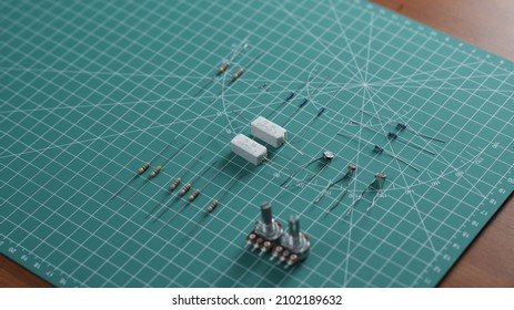 Electronic Components Classified As Active Components Are Diodes, Transistors And ICs (Intragrated Circuits) Which Are Made Of Semiconductor Materials Such As Silicon, Germanium, Selenium And Metal Ox