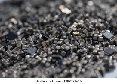 Electronic components, Lots of chip ceramic capacitor and SMD IC