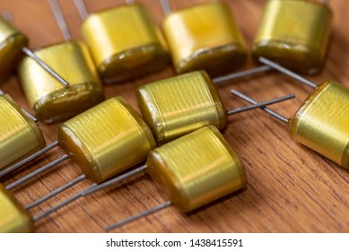 Electronic Components, Lots Of Polyester Film Capacitors