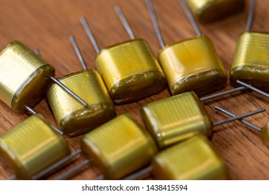 Electronic Components, Lots Of Polyester Film Capacitors