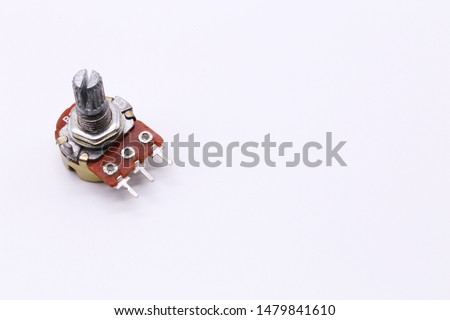 Electronic components - variable resistor