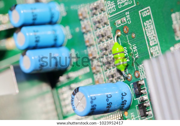 Black Circuit Board Leather Keyring PCB circuitboard resistor capacitor BNIB 