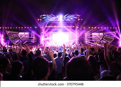 Electronic Dance Music Festival - Shutterstock ID 370795448