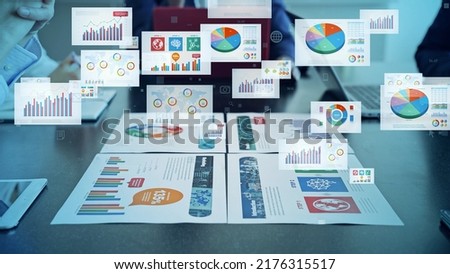 Electronic Document concept. Electronic application. Paperless work. Digital transformation.