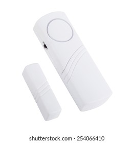 Electronic Doorbell Isolated On White Background