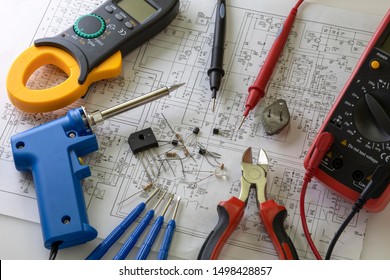
Electronic Hand Tools Used In Inspection And Maintenance Work.