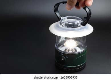 Electronic Lantern With LED Bulb