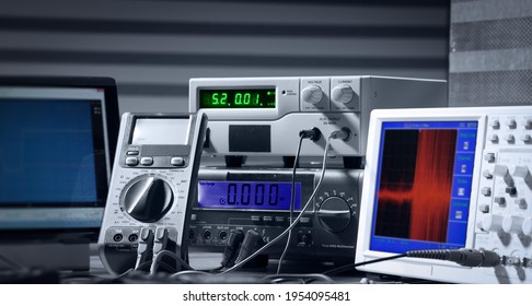 Electronic Measuring Instruments In Science Lab